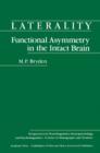Laterality Functional Asymmetry in the Intact Brain - eBook