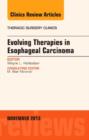 Evolving Therapies in Esophageal Carcinoma, An Issue of Thoracic Surgery Clinics : Volume 23-4 - Book