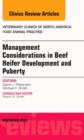 Beef Heifer Development, An Issue of Veterinary Clinics: Food Animal Practice : Volume 29-3 - Book