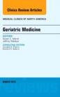 Geriatric Medicine, An Issue of Medical Clinics of North America : Volume 99-2 - Book
