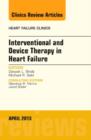 Interventional and Device Therapy in Heart Failure, An Issue of Heart Failure Clinics : Volume 11-2 - Book