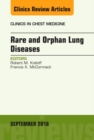 Rare and Orphan Lung Diseases, An Issue of Clinics in Chest Medicine : Volume 37-3 - Book