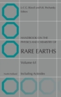 Handbook on the Physics and Chemistry of Rare Earths : Including Actinides Volume 61 - Book