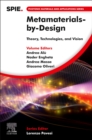 Metamaterials-by-Design : Theory, Technologies, and Vision - Book