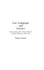 Law, Language, and Science : The Invention of the Native Mind in Southern Rhodesia, 1890-1930 - Book