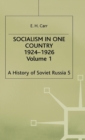 History of Soviet Russia : Socialism in One Country 1924-1926 Section 3 - Book