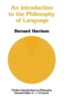 An Introduction to the Philosophy of Language - Book