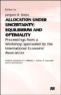 Allocation under Uncertainty: Equilibrium and Optimality - Book