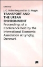 Transport and the Urban Environment - Book