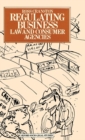 Regulating Business : Law and Consumer Agencies - Book
