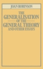 The Generalisation of the General Theory and other Essays - Book