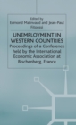 Unemployment in Western Countries - Book