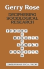 Deciphering Sociological Research - Book