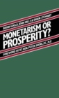 Monetarism or Prosperity? - Book