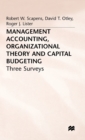 Management Accounting, Organizational Theory and Capital Budgeting: 3Surveys - Book