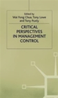 Critical Perspectives in Management Control - Book