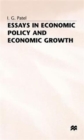 Essays in Economic Policy and Economic Growth - Book