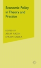 Economic Policy in Theory and Practice - Book