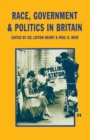 Race, Government and Politics in Britain - Book