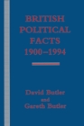 British Political Facts 1900-1994 - Book