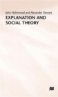 Explanation and Social Theory - Book