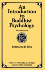 An Introduction to Buddhist Psychology - Book