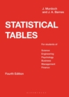 Statistical Tables : For students of Science Engineering Psychology Business Management Finance - Book