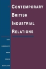 Contemporary British Industrial Relations - Book