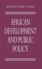 African Development and Public Policy - Book