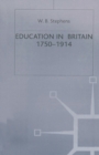 Education in Britain, 1750-1914 - Book