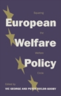 European Welfare Policy : Squaring the Welfare Circle - Book