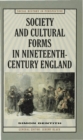 Society and Cultural Forms in Nineteenth Century England - Book
