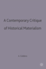 A Contemporary Critique of Historical Materialism - Book