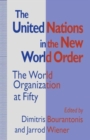 The United Nations in the New World Order : The World Organization at Fifty - Book