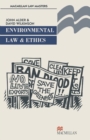 Environmental Law and Ethics - Book
