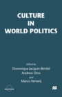 Culture in World Politics - Book