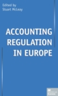 Accounting Regulation in Europe - Book