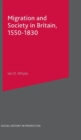 Migration and Society in Britain, 1550-1830 - Book