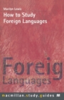 How to Study Foreign Languages - Book