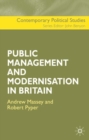The Public Management and Modernisation in Britain - Book