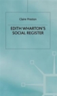 Edith Wharton's Social Register : Fictions and Contexts - Book