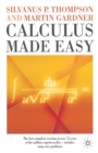 Calculus Made Easy - Book