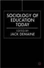 Sociology of Education Today - Book