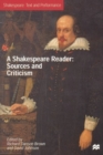 A Shakespeare Reader - Book
