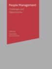 People Management : Challenges and Opportunities - Book