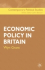 Economic Policy in Britain - Book