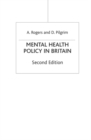 Mental Health Policy in Britain - Book