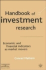 Handbook of Investment Research : Economic and Financial Indicators as Market Movers - Book