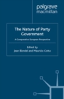 The Nature of Party Government : A Comparative European Perspective - eBook