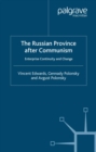 The Russian Province After Communism : Enterprise Continuity and Change - eBook